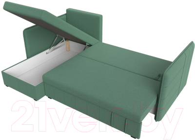 Диван угловой Лига Диванов Слим левый / 121151L