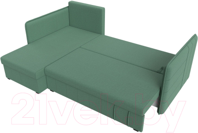 Диван угловой Лига Диванов Слим левый / 121151L