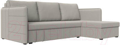 Диван угловой Лига Диванов Слим правый / 121147 - фото