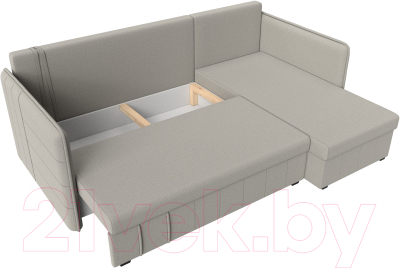 Диван угловой Лига Диванов Слим правый / 121147