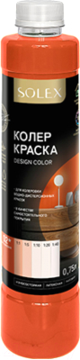 Колеровочная краска Solex Оранжевая - фото
