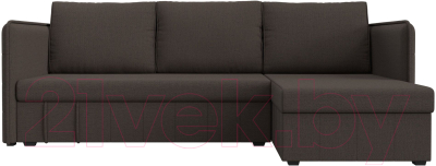Диван угловой Лига Диванов Слим правый / 121148