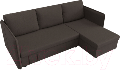 Диван угловой Лига Диванов Слим правый / 121148