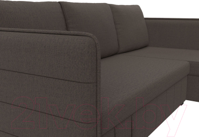 Диван угловой Лига Диванов Слим правый / 121148