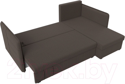 Диван угловой Лига Диванов Слим правый / 121148