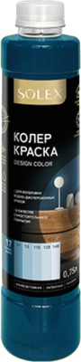 Колеровочная краска Solex Синее море - фото