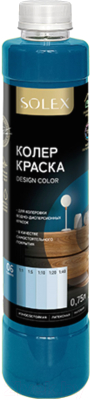 Колеровочная краска Solex Синяя - фото