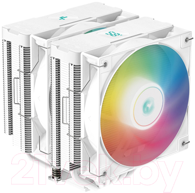 Кулер для процессора Deepcool AG620 Digital WH ARGB (R-AG620-WHADMN-G-2) - фото
