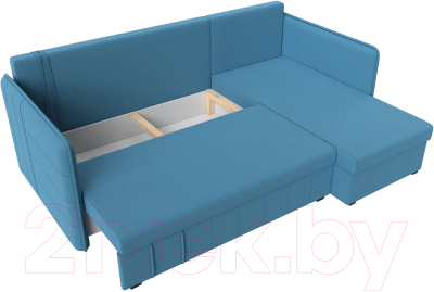 Диван угловой Лига Диванов Слим правый / 121150