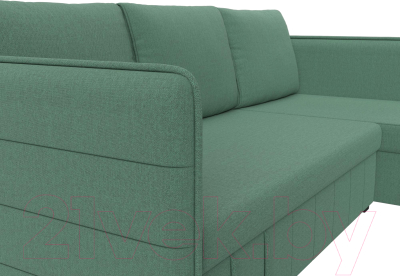 Диван угловой Лига Диванов Слим правый / 121151