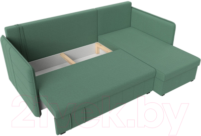 Диван угловой Лига Диванов Слим правый / 121151