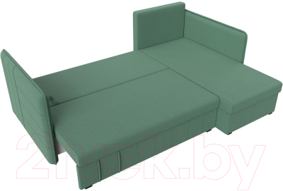 Диван угловой Лига Диванов Слим правый / 121151