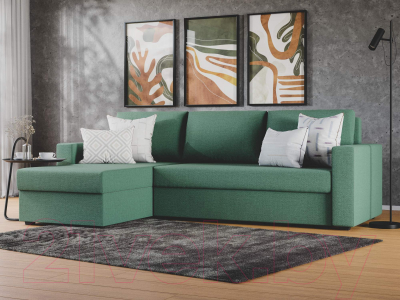 Диван угловой Лига Диванов Траумберг Лайт левый / 121141L