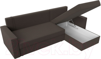 Диван угловой Лига Диванов Траумберг Лайт правый / 121138