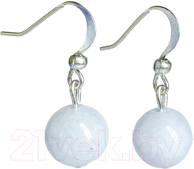 Серьги Wolves Элитный Аквамарин 40925 №1 - фото