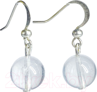 Серьги Wolves Элитный Горный хрусталь 40941 №1 - фото