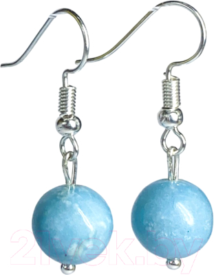 Серьги Wolves Элитный Ларимар 40954 №2 - фото