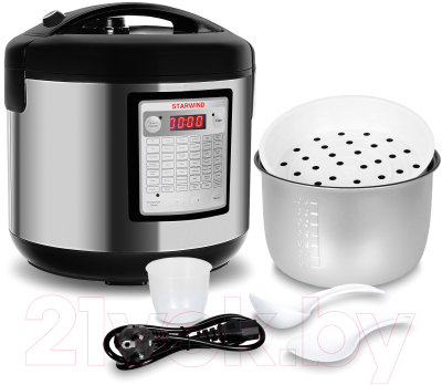Мультиварка StarWind SMC4201 (серебристый/черный)
