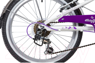 Детский велосипед Novatrack 20 Butterfly 20SH6V.BUTTERFLY.VL22