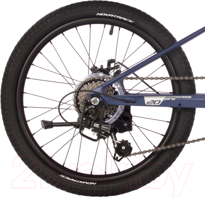 Детский велосипед Novatrack 20 Tiger Pro 20MHD.TIGERPRO.BL4