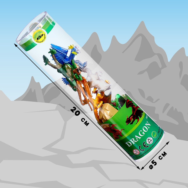 Набор фигурок игровых Sima-Land Драконы 3600-1 / 5275721