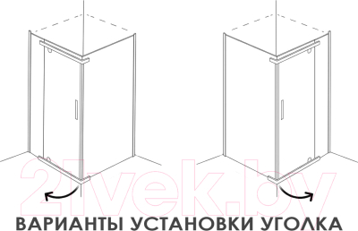 Душевой уголок Alex Baitler AB244-90