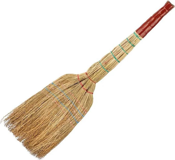 Веник для уборки Рыжий кот 106954 - фото