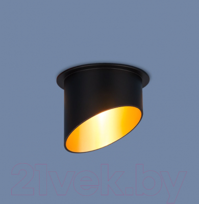 Точечный светильник Elektrostandard 7005 MR16 BK/GD - фото