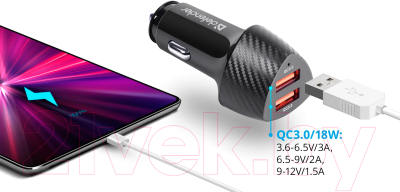 Адаптер питания автомобильный Defender UCA-81 / 83845