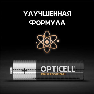 Комплект батареек Opticell Professional AA 5052003