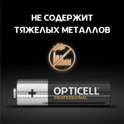 Комплект батареек Opticell Professional AA 5052003