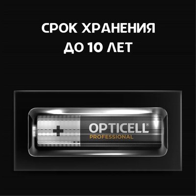 Комплект батареек Opticell Professional AAA 5052004