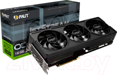 Видеокарта Palit RTX4070TI Super JetStream OC 16GB (NED47TSS19T2-1043J)