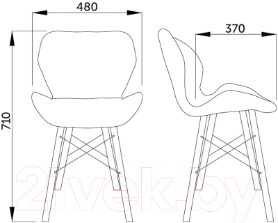Стул AksHome Colin