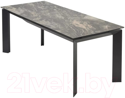 Обеденный стол M-City Cremona 180 KL-176 / 614М05695 (итальянская керамика/черный)