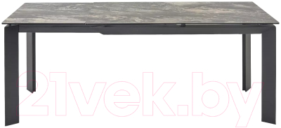 Обеденный стол M-City Cremona 180 KL-176 / 614М05695 (итальянская керамика/черный)