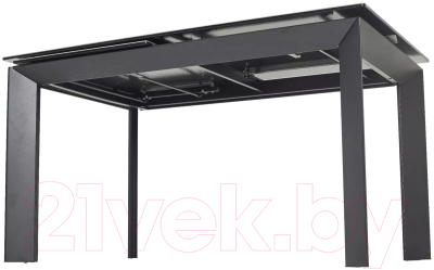 Обеденный стол M-City Cremona 180 KL-176 / 614М05695 (итальянская керамика/черный)