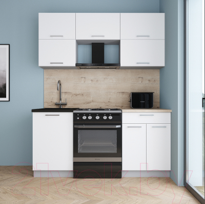 Кухонный гарнитур Интерлиния Мила Gloss 60-17