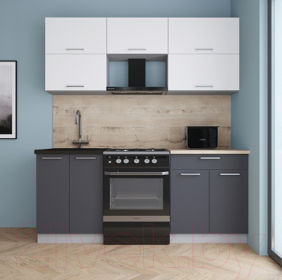 Кухонный гарнитур Интерлиния Мила Gloss 60-19