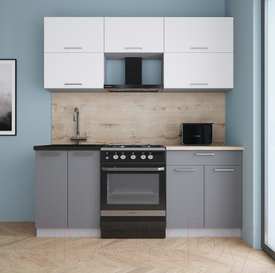 Кухонный гарнитур Интерлиния Мила Gloss 60-19