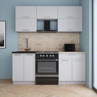 Кухонный гарнитур Интерлиния Мила Gloss 60-19