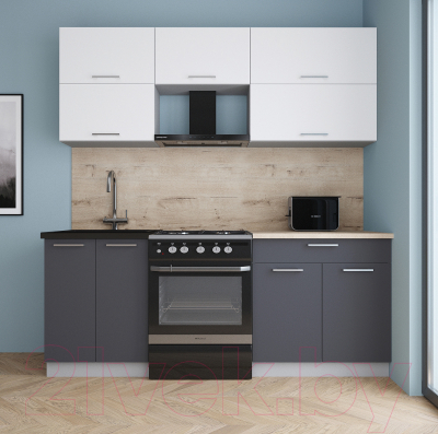 Кухонный гарнитур Интерлиния Мила Gloss 60-20