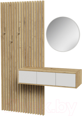 Секция в прихожую Интерлиния Lagom-2 LG-P - фото