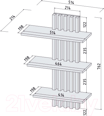 Полка Интерлиния LG-16