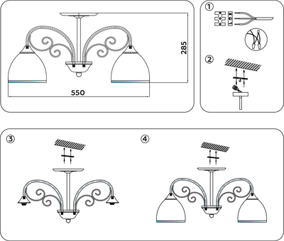Люстра Ambrella Traditional / TR3181