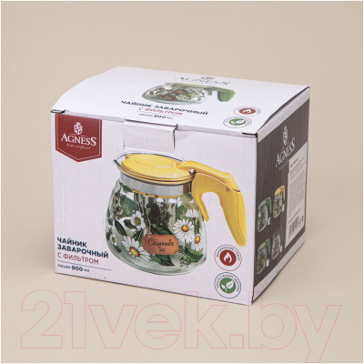 Заварочный чайник Agness 885-108