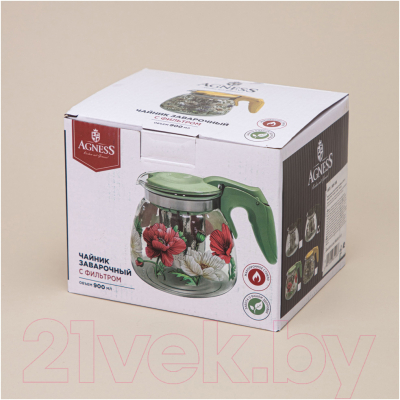 Заварочный чайник Agness 885-109