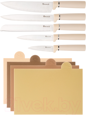 Набор ножей Agness 671-202