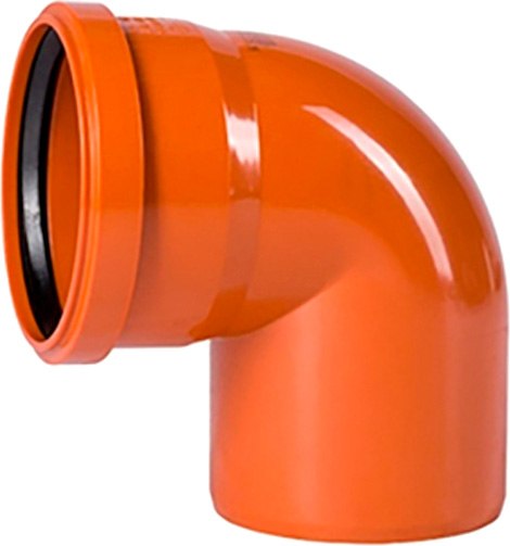 Отвод наружной канализации Хемкор Ду 160x87 / 2491097 - фото