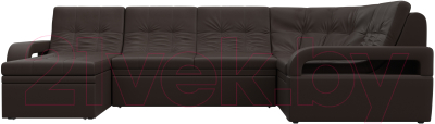 Диван П-образный Лига Диванов Лига-035 левый / 121456L